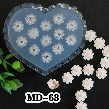 1Pcs 3D Silicone Nail Art Mold Reusable INS Fashion Versatile Camellia Bow Kawaii Butterfly DIY Party Nail Decoration Art