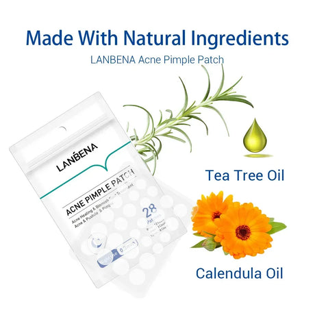 LANBENA Repair Acne Patch Facial Skin Care Fade Blemishes Pimple Marks Closed Acne Blemishes Cover Acne Pimple Repair Patch