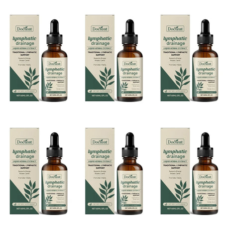 Docteat Lymphatic Drainage Liquid Herbal Extract with Boosts Clarity Supports Energy and Promotes Vitality Easy To Use 60 ML