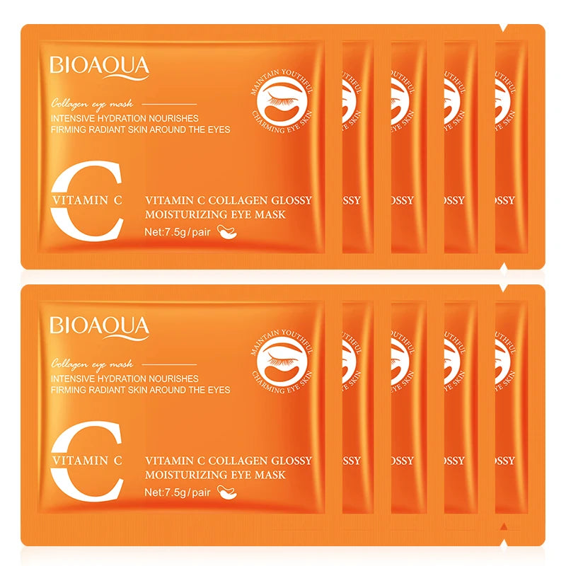 BIOAQUA Retinol Crystal Collagen Eye Mask Anti Dark Circles Anti-Wrinkles Moisturizing Anti-Aging Eye Patches Skin Care
