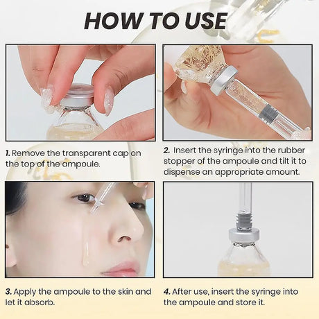 30ml Silk Collagen PDRN Serum Deep Peptide Intensive Revitalizing Face Cream Anti-Wrinkle Firming Lifting Korea Skin Care