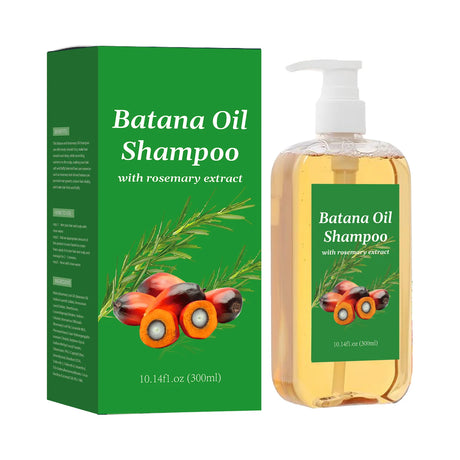 Batana Oil Shampoo for Hair Growth & Strength | Repairs Broken Strands, Nourishes Scalp & Fights Dandruff with Gentle Cleansing