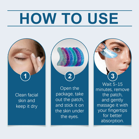 Collagen Firming Eye Mask Anti Dark Circles Nourishing Eyes Bags Removal Fade Fine Lines Repair Lifting Moisturizing Eye Patches