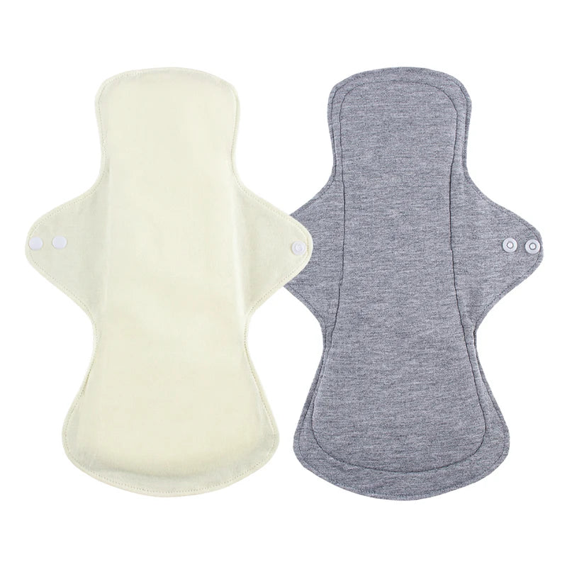 4pcs Reusable Menstrual Pads Graphene Lining Cloth Menstrual Incontinence Pads Reusable Sanitary Mama Panty Liners