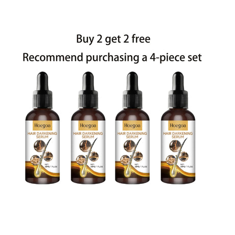 Hair Darkening Serum Deep Clean Scalp Dirt Nourish Strengthen Hair Roots Prevent Hair Loss Anti Breakage Hair Care Essence