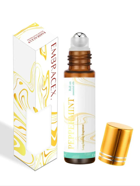 0.33fl.Oz Roller Essential Oils Fragrance Long Lasting Roll-On Essential Oils Gifts Aromatherapy Vanilla Coconut