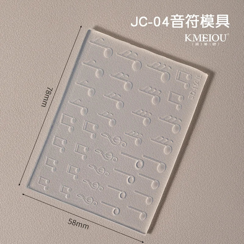 1pc Butterfly Sweater Snowflake 3D Acrylic Mold Photo Frame Silicone Nail Art Nails DIY Nail Art Templates Nails Mold