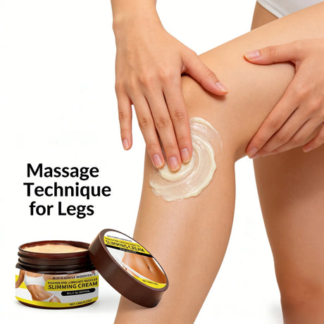 Anti Cellulite Cream for Body Massage Rose Oil Moisturizing Skin Firming Shaping Body Care Soft Fat Burning Slimming Cream 120g