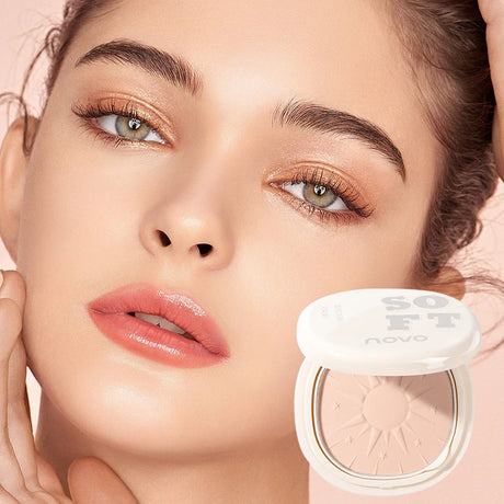 SPF30+Sunscreen Setting Powder - 24-Hour Oil Control, Long-Lasting Concealer, Waterproof, Sweat-Proof, Vitamin E