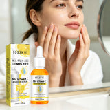 30ML Vitamin C Face Serum Deep Moisturizing Enhance Smoothness Shrink Pores Improve Skin Texture Boosts Skin Elasticity Glowing Facial Serum