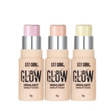 6-Color Highlight Stick – Glow Makeup, Longwear Pen Design, 6g, Face Highlighter Set