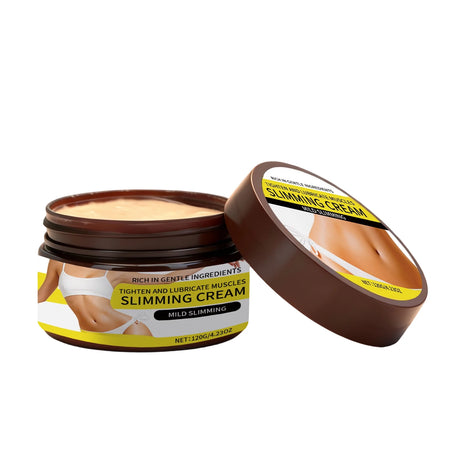 Anti Cellulite Cream for Body Massage Rose Oil Moisturizing Skin Firming Shaping Body Care Soft Fat Burning Slimming Cream 120g