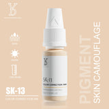 YD Professional 10ML Camouflage Pigment Semi Permanent Makeup Tattoo Ink for Scar Cover Stretch Marks Vitiligo Restore Skin Tone