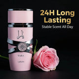 Unisex Woody Amber Eau De Parfum 100ml Long Lasting 8H Bourbon Vanilla Perfume for Daily Work Dating Business Social Occasions
