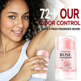 Pink Rose Essentials Deodorant Stick Long Lasting Fragrance Fragrance Oil Deodorant Cream Dating Aroma Perfume Cooling armpit