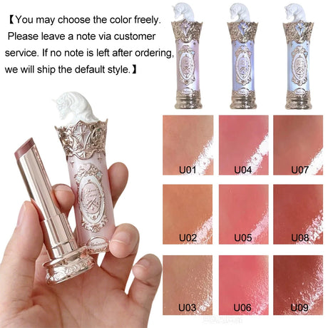 Flower Knows Knight Unicorn Makeup Set Eyeshadow Blush Lipstick Loose Powder Long Lasting Fantasy Princess Beauty Kit Cosmetics