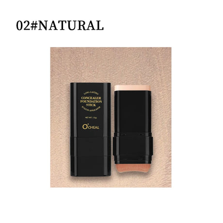 O'cheal Two In One Concealer Foundation Stick Facial Matte Waterproof Bronzer Contouring Face Coverage Moisturizing Makeup Cream