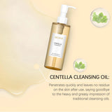 EELHOE Cleansing Oil for Sensitive Skin Oil Control Shrink Face Pores Soften Skin Centellas Asiaticas Makeup Remover Oil 100ml