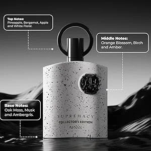 Afnan Supremacy Collector's Edition Eau de Parfum for Men, Woody Spicy Long Lasting Masculine Cologne