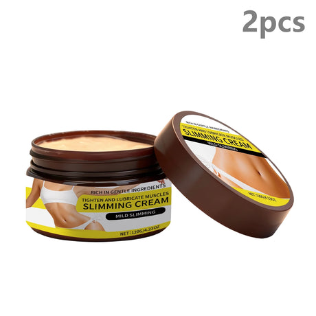 Anti Cellulite Cream for Body Massage Rose Oil Moisturizing Skin Firming Shaping Body Care Soft Fat Burning Slimming Cream 120g