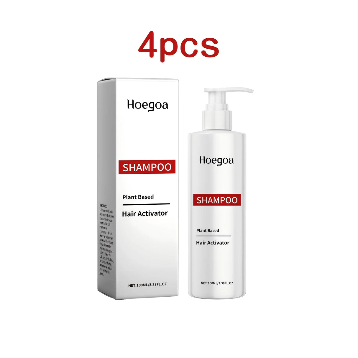 Hoegoa 100ml Repairing Hair Shampoo Nourish Scalp Wash Moisturizing Reduce Dandruff Oil Control Fluffy Hair Refreshing Shampoo