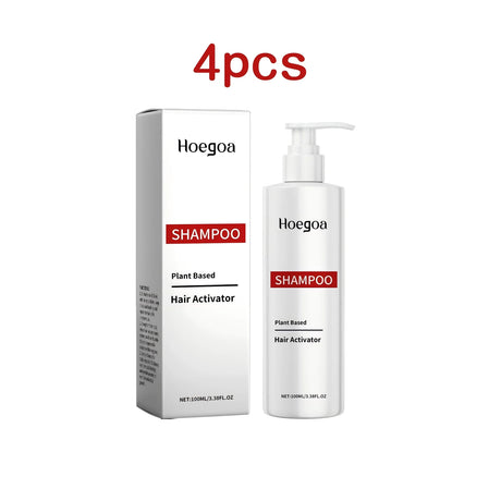 Hoegoa 100ml Repairing Hair Shampoo Nourish Scalp Wash Moisturizing Reduce Dandruff Oil Control Fluffy Hair Refreshing Shampoo