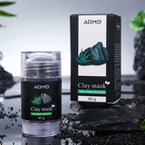 Bamboo Charcoal Mud Mask Stick – Cleanses Moisturizes Controls Oil Absorbs Impurities Tightens Pores and Cares for Facial Skin
