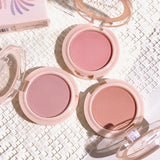 Daily Matte Blush Collection Natural Glow Buildable Cheek Color Long-Lasting Everyday Blush Makeup Natural Flush 3 Colors