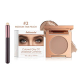 Eye Concealer Corrector Moisturizing Natural Foundation with Brush Cover Dark Circles Skin Neutralizing Under Eye Makeup
