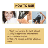 EELHOE Collagen Hair Mask Reduce Dryness Nourishing Repair Damaged Hair Restore Hair Shine Anti-frizzing Smooth Hair Care Mask