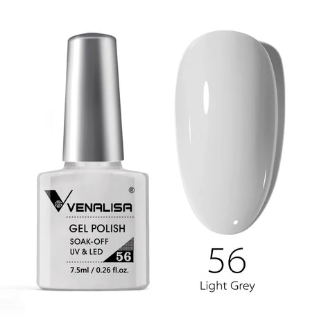 Venalisa 7.5ml Nail Gel Polish 60 Color Glitter Color Nail Varnish For Nail Art Manicure Top Coat Soak Off Enamel UV Gel Varnish
