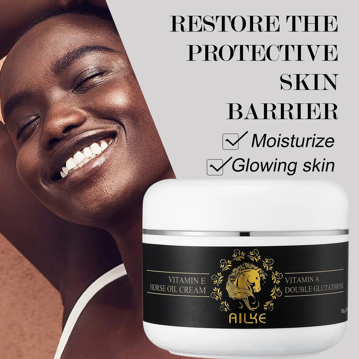 AILKE Collagen 5-in-1 Skin Care Set, Restore Skin Elasticity, Smooth Skin, Brighten, Even Skin Tone,For Face And Body Use Kit