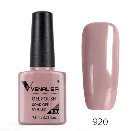 Venalisa 7.5ml Nail Gel Polish 60 Color Glitter Color Nail Varnish For Nail Art Manicure Top Coat Soak Off Enamel UV Gel Varnish
