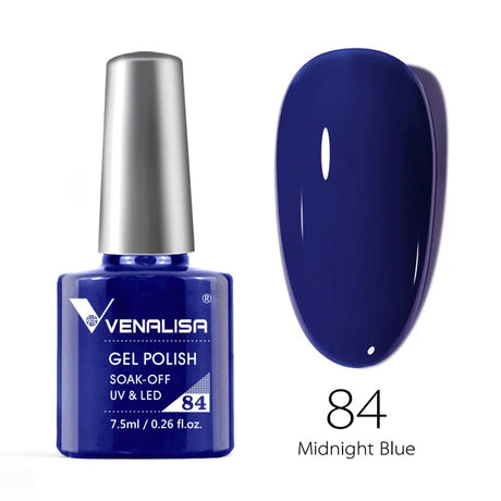 Venalisa 7.5ml Nail Gel Polish 60 Color Glitter Color Nail Varnish For Nail Art Manicure Top Coat Soak Off Enamel UV Gel Varnish