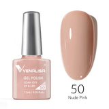 Venalisa 7.5ml Nail Gel Polish 60 Color Glitter Color Nail Varnish For Nail Art Manicure Top Coat Soak Off Enamel UV Gel Varnish