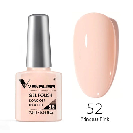 Venalisa 7.5ml Nail Gel Polish 60 Color Glitter Color Nail Varnish For Nail Art Manicure Top Coat Soak Off Enamel UV Gel Varnish