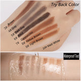5PCS Haozhuang Eyebrow Pencil Brown Wholesale Cosmetic Pencil Product Natural Waterproof Long-Lasting Tattoo Brush Makeup Beauty