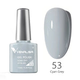Venalisa 7.5ml Nail Gel Polish 60 Color Glitter Color Nail Varnish For Nail Art Manicure Top Coat Soak Off Enamel UV Gel Varnish