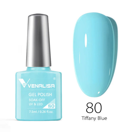 Venalisa 7.5ml Nail Gel Polish 60 Color Glitter Color Nail Varnish For Nail Art Manicure Top Coat Soak Off Enamel UV Gel Varnish