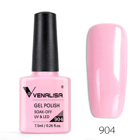 Venalisa 7.5ml Nail Gel Polish 60 Color Glitter Color Nail Varnish For Nail Art Manicure Top Coat Soak Off Enamel UV Gel Varnish