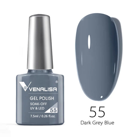 Venalisa 7.5ml Nail Gel Polish 60 Color Glitter Color Nail Varnish For Nail Art Manicure Top Coat Soak Off Enamel UV Gel Varnish