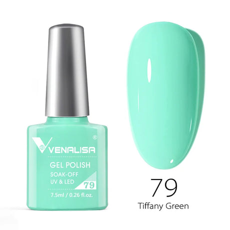 Venalisa 7.5ml Nail Gel Polish 60 Color Glitter Color Nail Varnish For Nail Art Manicure Top Coat Soak Off Enamel UV Gel Varnish