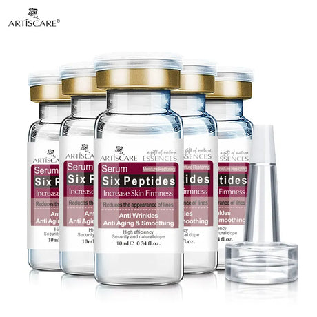 ARTISCARE Six Peptides Face Serum 5pcs/Lot for Moisturizing Facial Essence Skin Care Peptide Face Liquid