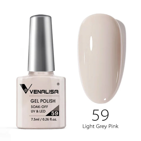 Venalisa 7.5ml Nail Gel Polish 60 Color Glitter Color Nail Varnish For Nail Art Manicure Top Coat Soak Off Enamel UV Gel Varnish