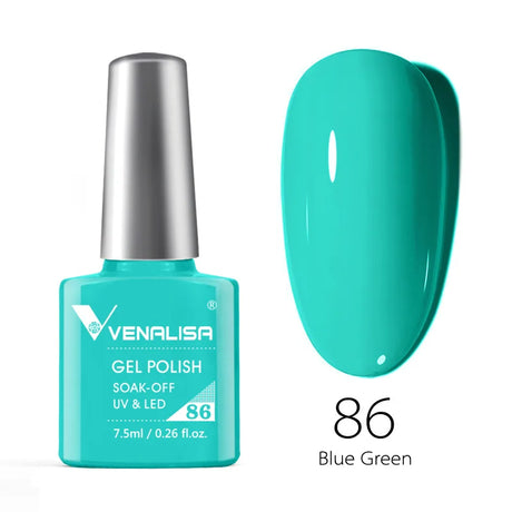 Venalisa 7.5ml Nail Gel Polish 60 Color Glitter Color Nail Varnish For Nail Art Manicure Top Coat Soak Off Enamel UV Gel Varnish