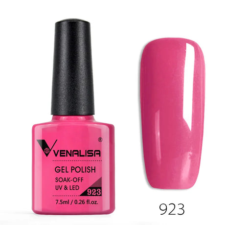 Venalisa 7.5ml Nail Gel Polish 60 Color Glitter Color Nail Varnish For Nail Art Manicure Top Coat Soak Off Enamel UV Gel Varnish