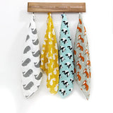 58x58cm Muslin Cotton Baby Towels Scarf Swaddle Bath Towel Newborns Handkerchief Bathing Feeding Face Washcloth Wipe