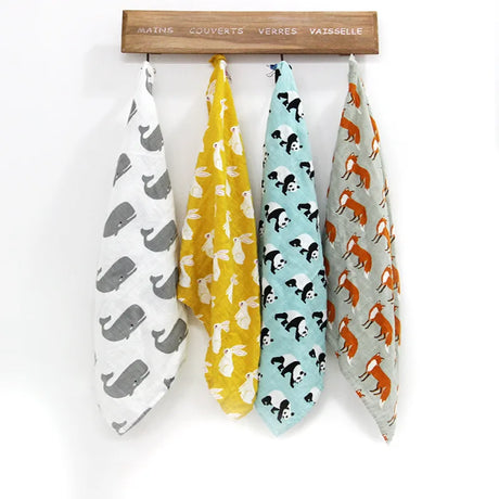 58x58cm Muslin Cotton Baby Towels Scarf Swaddle Bath Towel Newborns Handkerchief Bathing Feeding Face Washcloth Wipe