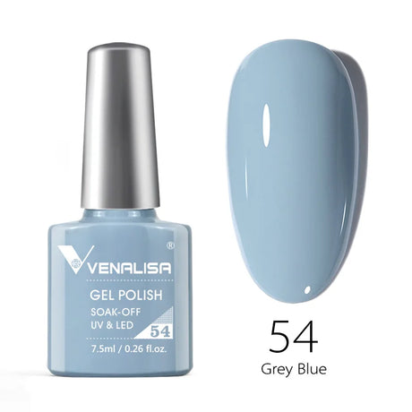 Venalisa 7.5ml Nail Gel Polish 60 Color Glitter Color Nail Varnish For Nail Art Manicure Top Coat Soak Off Enamel UV Gel Varnish