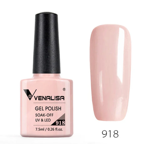 Venalisa 7.5ml Nail Gel Polish 60 Color Glitter Color Nail Varnish For Nail Art Manicure Top Coat Soak Off Enamel UV Gel Varnish